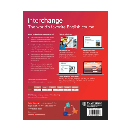 Interchange 1 Workbook 5th Edition     BackCover